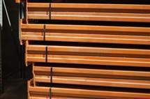 USED 93" x 3-5/8" Teardrop Beam
