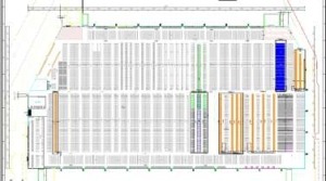 CAD drawing for a 3PL