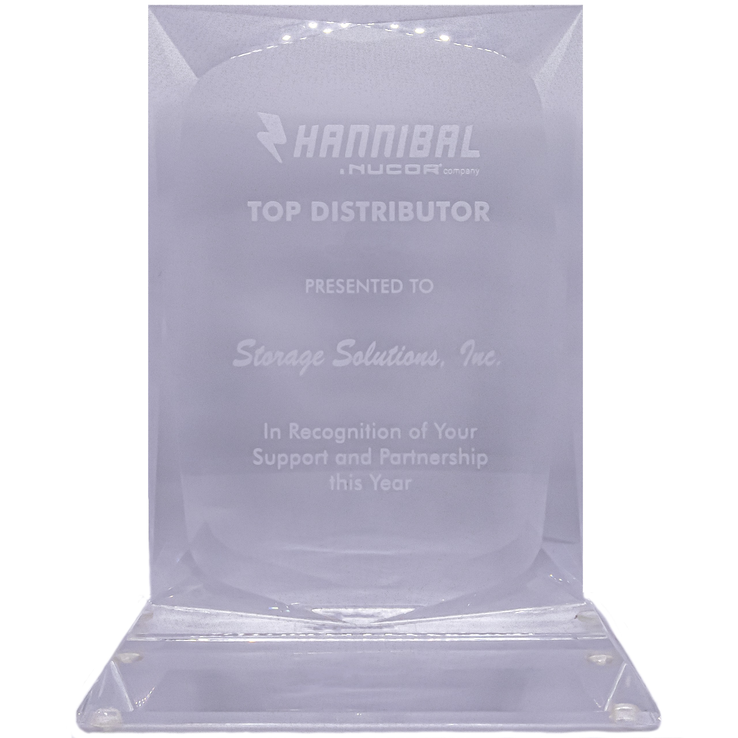 Hannibal Top Distributor Award