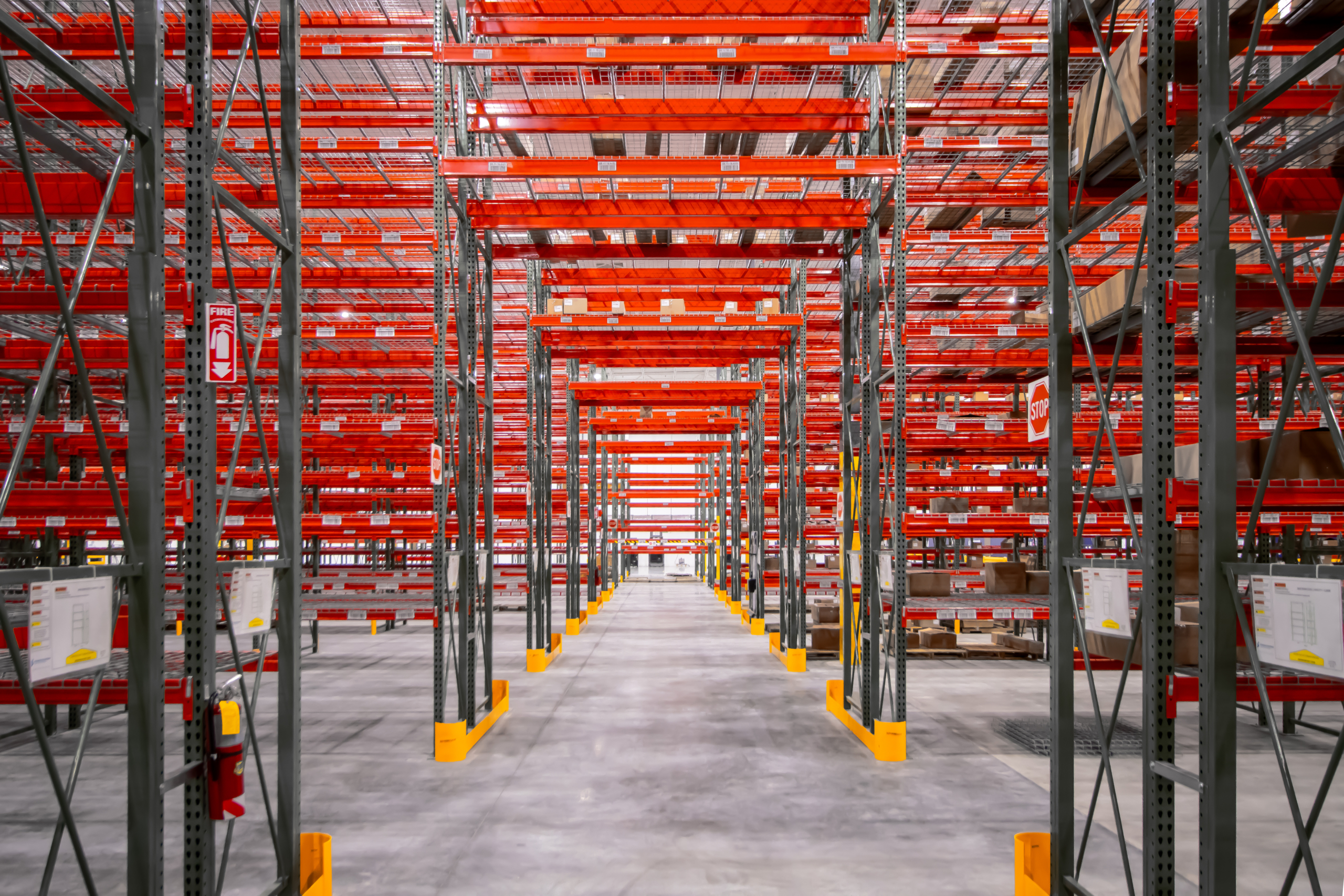 Warehouse Drive Through Racking