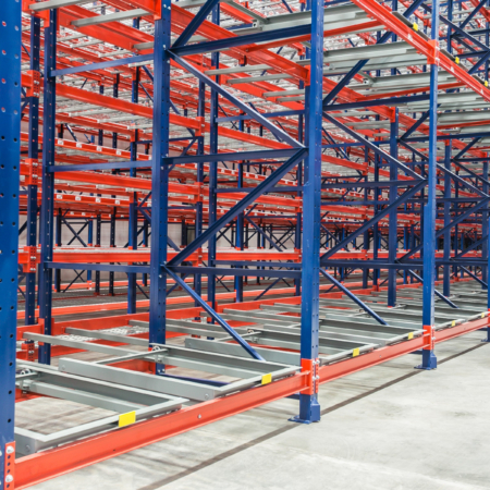 Push Back Racking