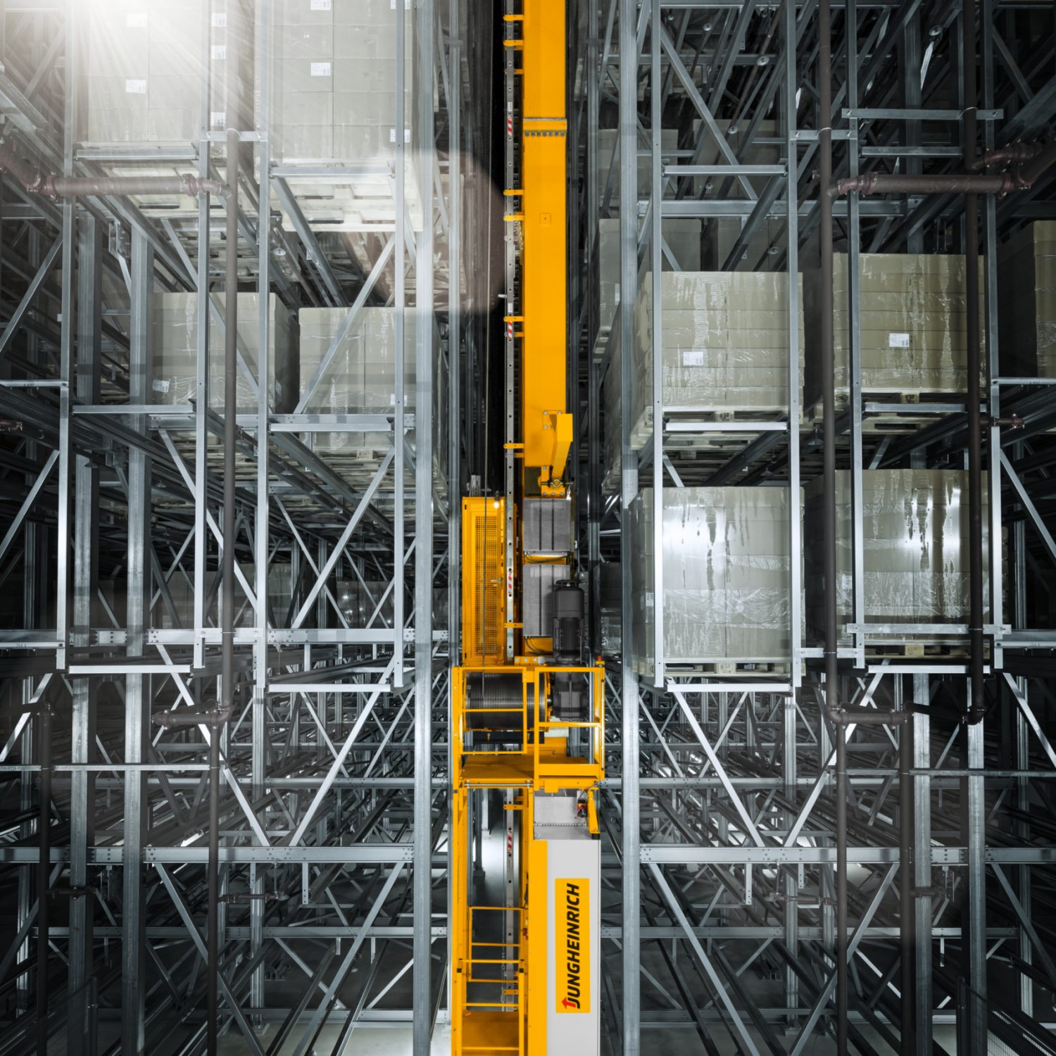 ASRS, Unit Load ASRS, Pallet Stacker Crane