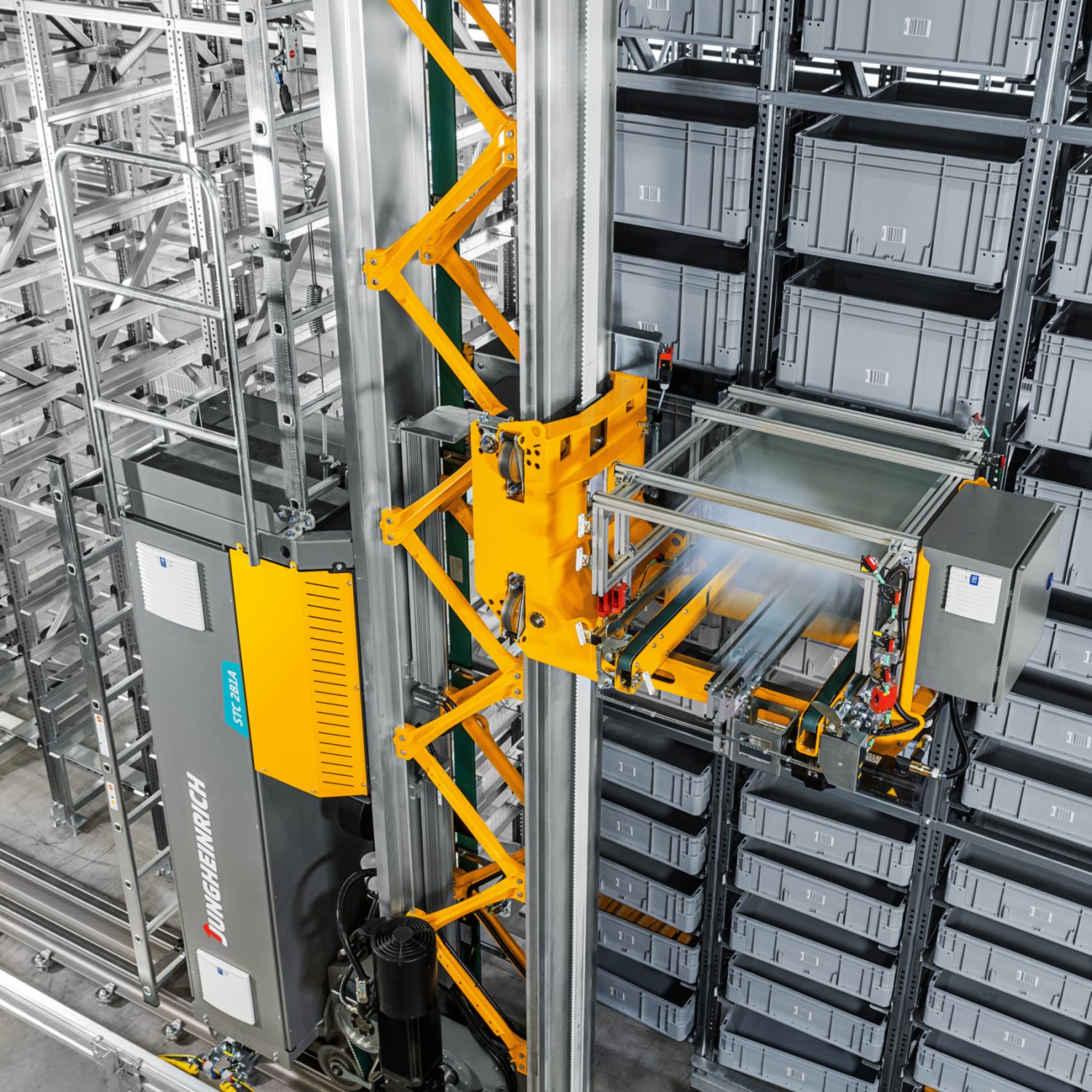 automated storage and retrieval system, ASRS, AS/RS, Mini Load AS/RS